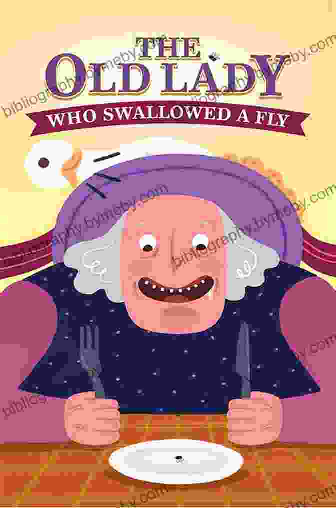 A Charming Illustration Of The Old Lady Swallowing A Fly There Was An Old Lady Who Swallowed A Fly (Classic With Holes) (Books With Holes (Paperback))