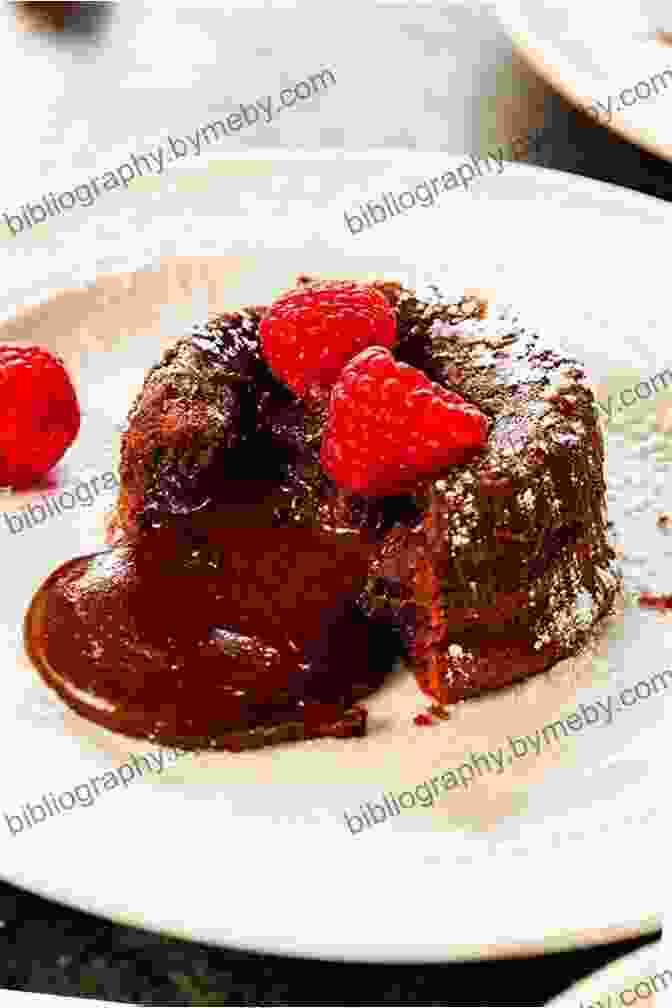 A Decadent Chocolate Lava Cake Oozing With Rich Chocolate Ganache FRIENDS Inspired Recipes To Cook With Friends: Taste The Joy And Delicious With Your Favorite