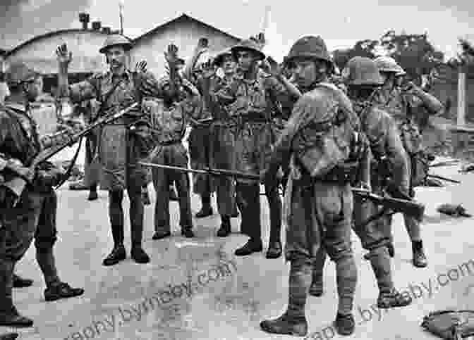 A Group Of British Soldiers Surrendering To Japanese Soldiers In Singapore, 1942 Singapore S Dunkirk: The Aftermath Of The Fall