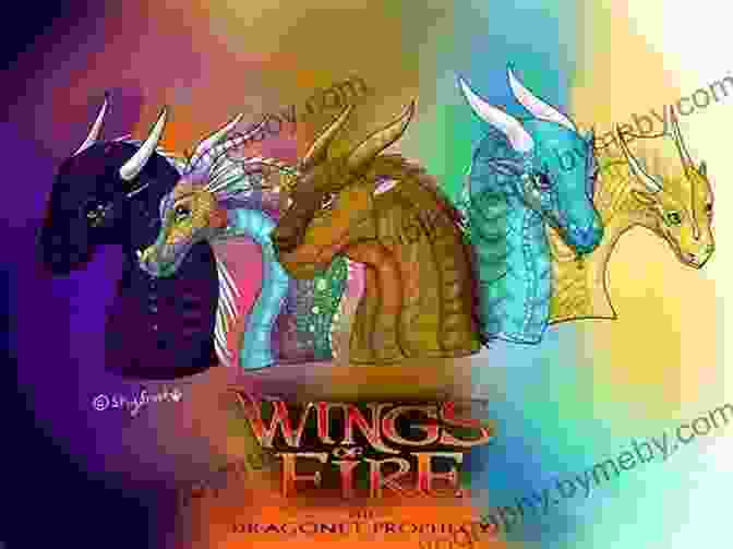 A Group Of Dragon Characters From Wings Of Fire Wings Of Fire: The Brightest Night: A Graphic Novel (Wings Of Fire Graphic Novel #5) (Wings Of Fire Graphix)