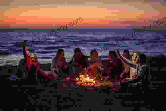 A Group Of Friends Laughing And Enjoying A Bonfire On The Beach The Man S Guide To Brazil: For First Time Travelers