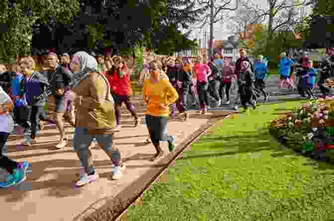 A Group Of People Participating In A Parkrun, Running And Walking Together A Whole Lotta Knock Knock Jokes: Squeaky Clean Family Fun