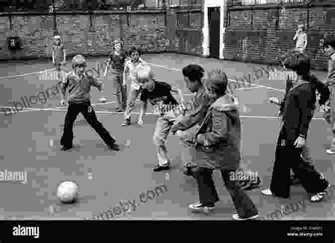 A Group Of Young Men Playing Football In The 1970s. Hockey Night Fever: Mullets Mayhem And The Game S Coming Of Age In The 1970s