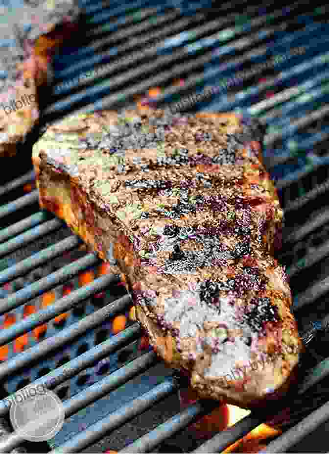 A Juicy Grilled Steak Charred To Perfection FRIENDS Inspired Recipes To Cook With Friends: Taste The Joy And Delicious With Your Favorite