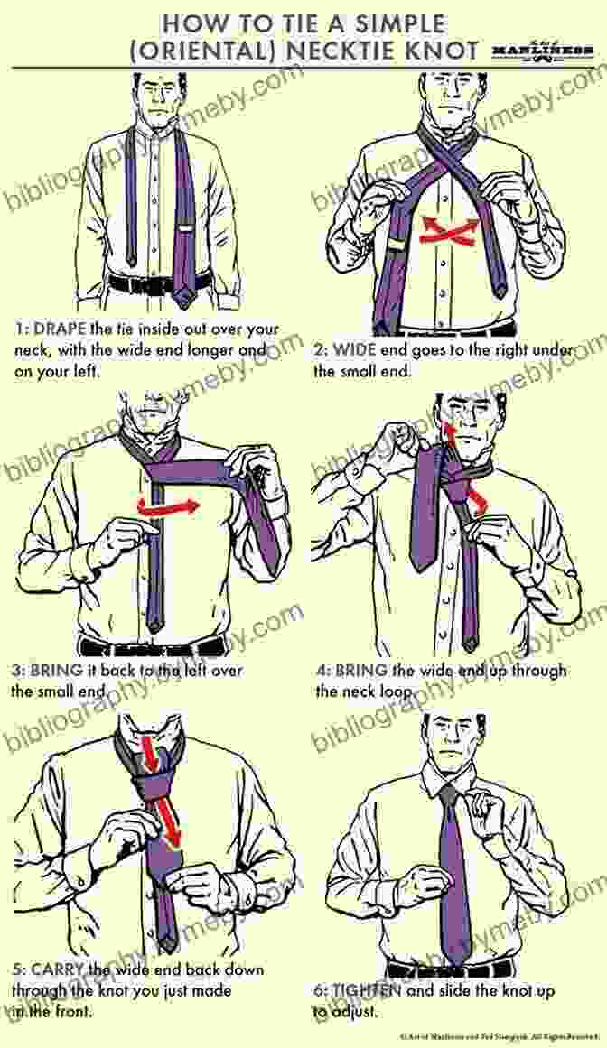 A Man Demonstrating The Intricate Art Of Tie Tying How To Tie A Tie: A Gentleman S Guide To Getting Dressed (How To Series)