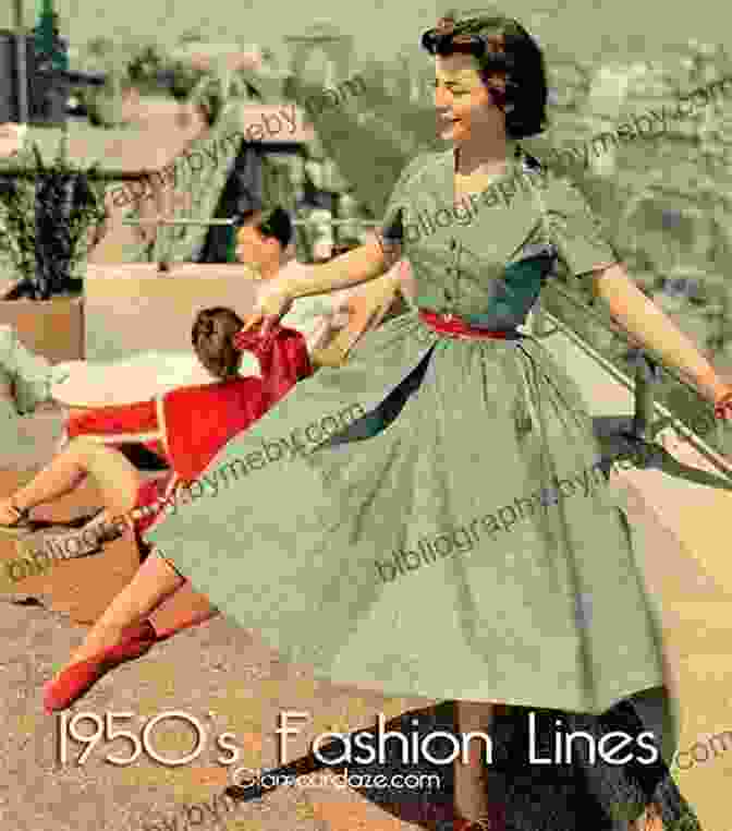 A Model Wearing An A Line Dress In The 1950s Fifty Fashion Looks That Changed The 1950s: Design Museum Fifty