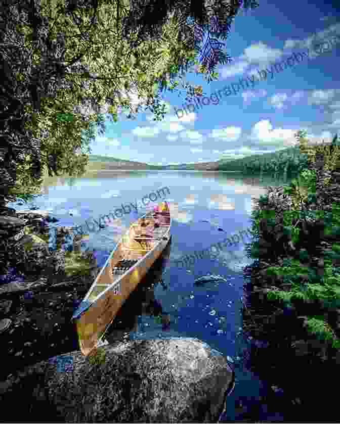 A Photo Of A Canoe On A Frozen Lake In The Boundary Waters Canoe Area The Long Cold Tim Hereid