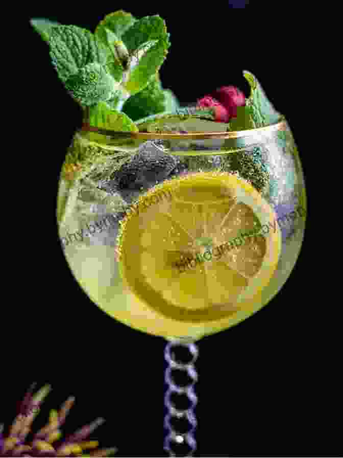 A Refreshing Glass Of Lemon Spritz, Garnished With A Lemon Slice And Mint Sprig Gennaro S Limoni: Vibrant Italian Recipes Celebrating The Lemon