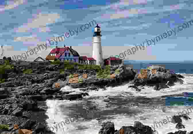 A Scenic Lighthouse Perched On A Rocky Coastline In Maine Happy Birthday Maine Lynn Plourde