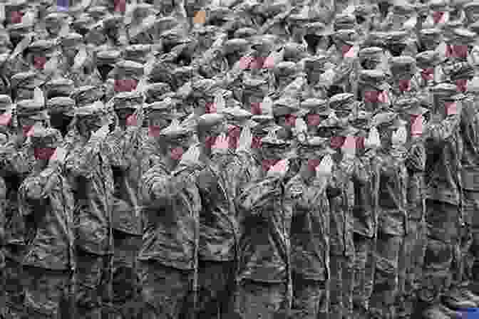 A Soldier In Uniform Saluting Ten Years In The Ranks U S Army