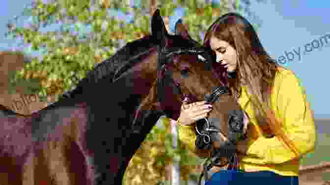 A Woman Bonding With Her Horse, Symbolizing Mental Harmony Inside Your Ride: Mental Skills For Being Happy And Successful With Your Horse