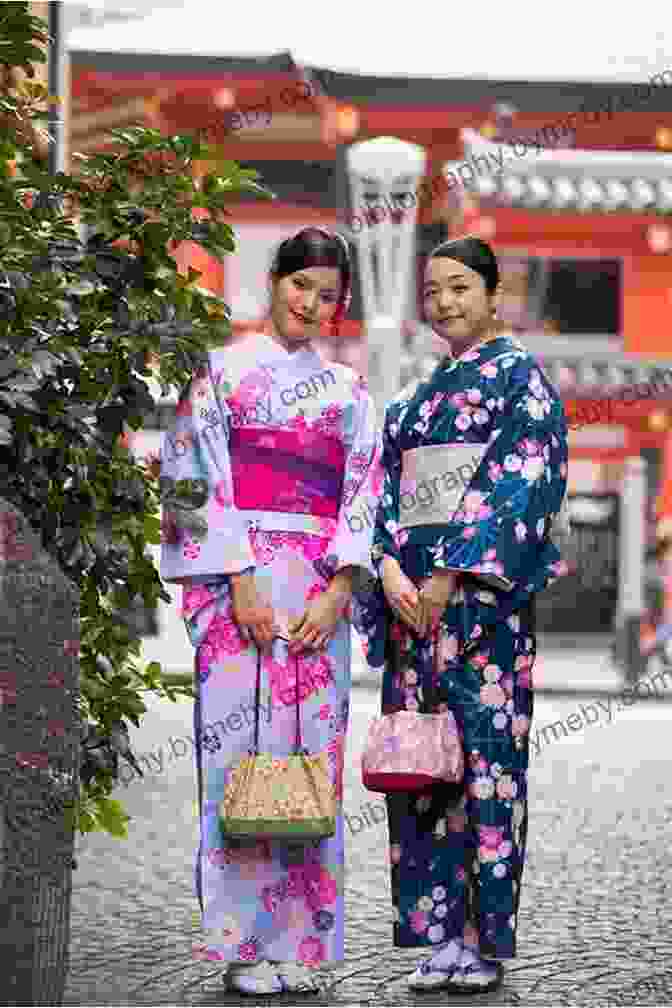 A Young Woman In Traditional Japanese Clothing, Smiling And Surrounded By A Group Of Japanese People. Yokohama Gaijin: Memoir Of A Foreigner Born In Japan