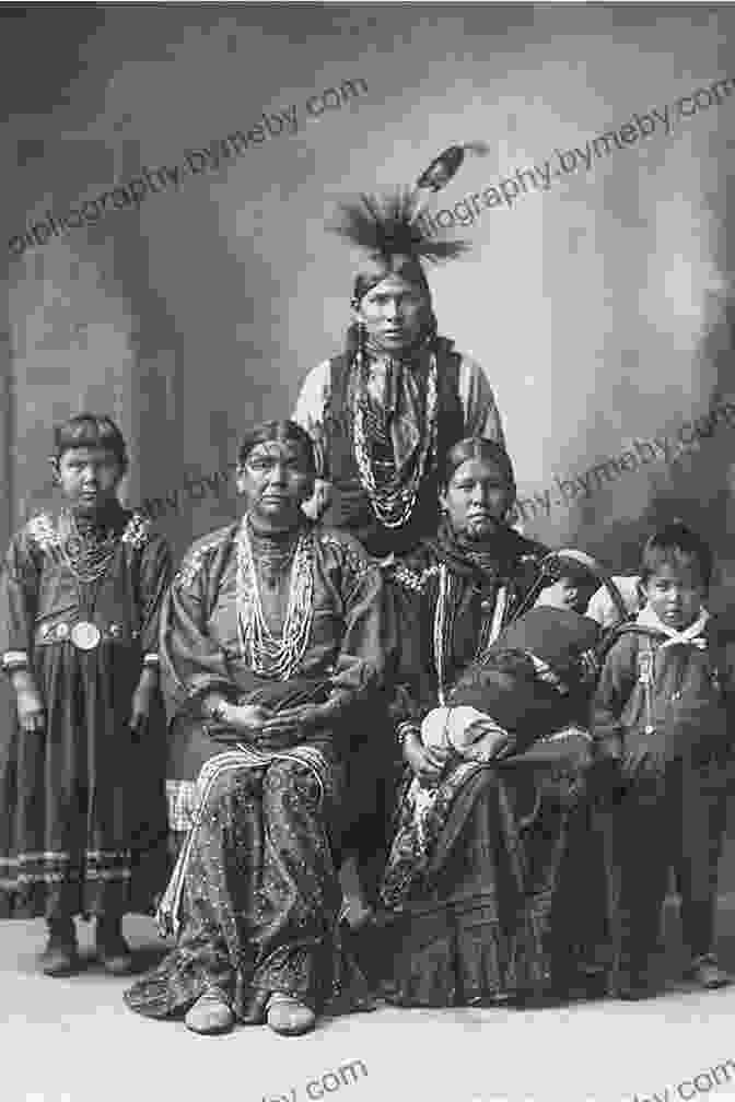 An American Indian Family Gathered Together For A Portrait Searching For My Destiny (American Indian Lives)