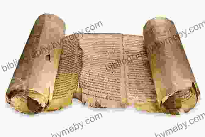 An Assortment Of Ancient Jewish Texts, Including The Dead Sea Scrolls, The Wisdom Of Solomon, And The Hekhalot Literature, Scattered On A Worn Parchment Background. Jewish Literature Between The Bible And The Mishnah: A Historical And Literary 