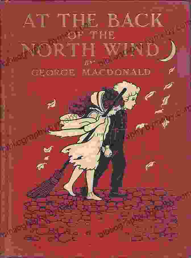 At The Back Of The North Wind Book Cover Depicting A Young Boy And A North Wind With Large Wings At The Back Of The North Wind (Musaicum Christmas Specials)