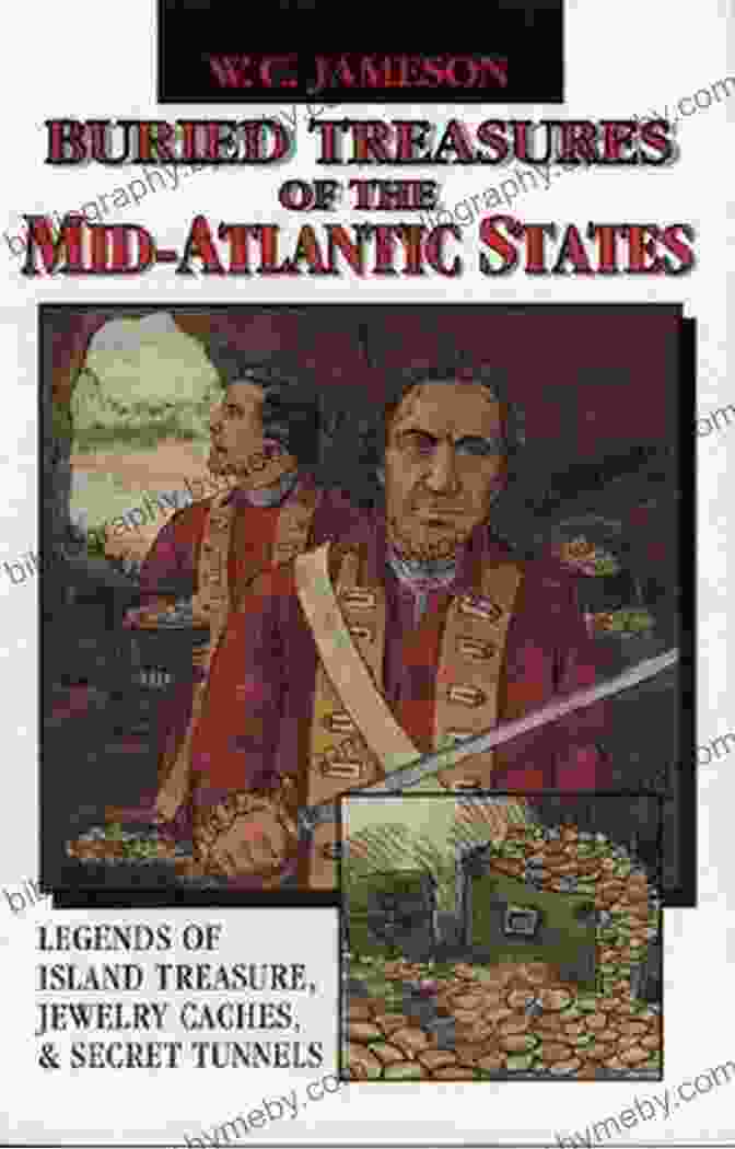 Cover Of The Book 'Buried Treasures Of The Mid Atlantic States' Buried Treasures Of The Mid Atlantic States