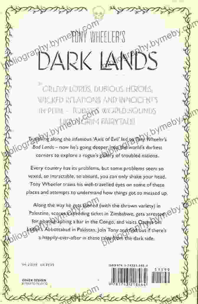 Cover Of Tony Wheeler's Dark Lands Tony Wheeler S Dark Lands1 (Lonely Planet Travel Literature)