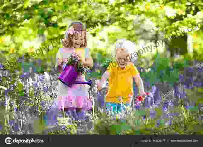 Delightful Illustration Of A Group Of Children Playing In A Field With Blooming Flowers, Showcasing The Joy Of Spring The Spring Todd Parr