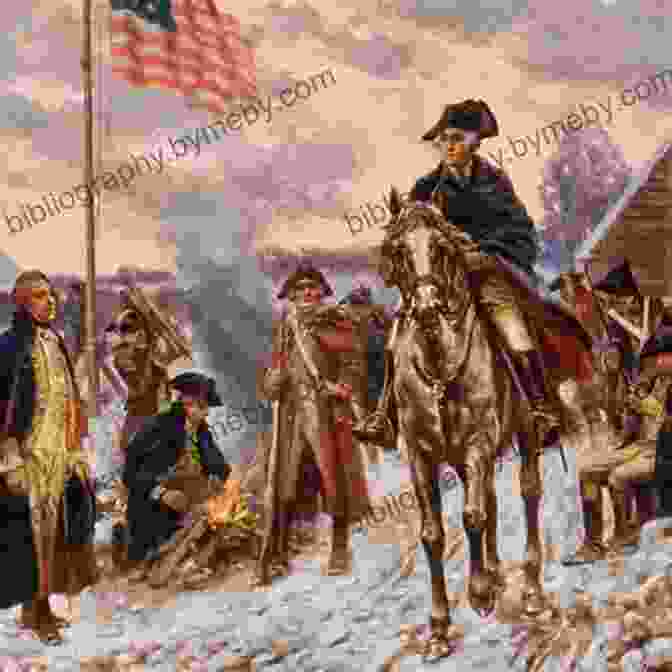 General George Washington, Surrounded By His Officers, Inspecting Troops At Valley Forge During The American Revolutionary War George Washington: From Boy Surveyor To Soldier