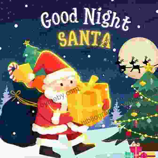 Good Night Santa My First Christmas Story Book Cover Good Night Santa: My First Christmas Story