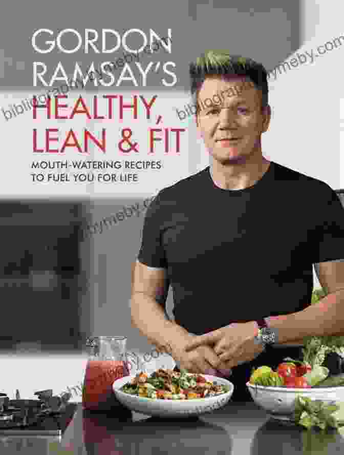 Gordon Ramsay's Healthy Lean Fit Book With A Chef's Hat On Top And A Wooden Spoon And Whisk Crossed Behind Gordon Ramsay S Healthy Lean Fit: Mouthwatering Recipes To Fuel You For Life