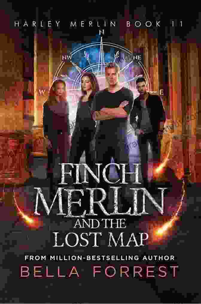 Harley Merlin 11: Finch Merlin And The Lost Map Book Cover Harley Merlin 11: Finch Merlin And The Lost Map