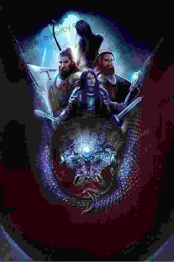 LitRPG Saga Book Cover Depicts A Group Of Heroes Embarking On An Epic Journey The Realm Between: The Adventurers Guild: A LitRPG Saga (Book 3)