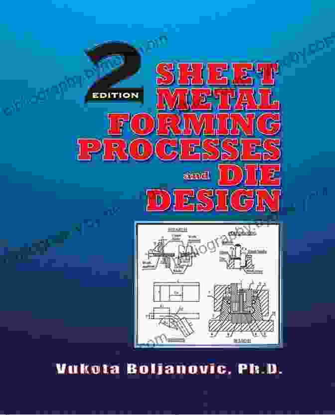 Metal Shaping Processes Book Cover Featuring An Anvil, Hammer, And Metal Sheet Metal Shaping Processes Vukota Boljanovic