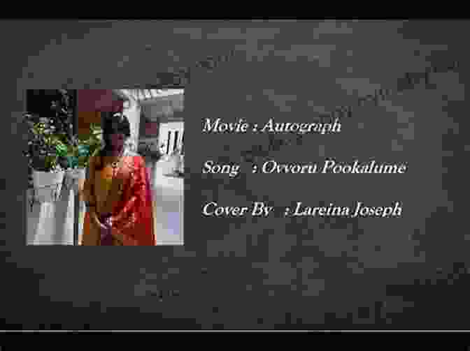 Ovvoru Pookalume Book Cover, Adorned With Vibrant Hues And Evocative Imagery Of Blooming Flowers Ovvoru Pookalume From Autograph RAJ BALAN S