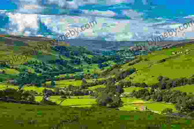 Panoramic View Of The Rolling Hills And Lush Valleys Of The Yorkshire Dales The Heart Of The Dales (The Dales 5)