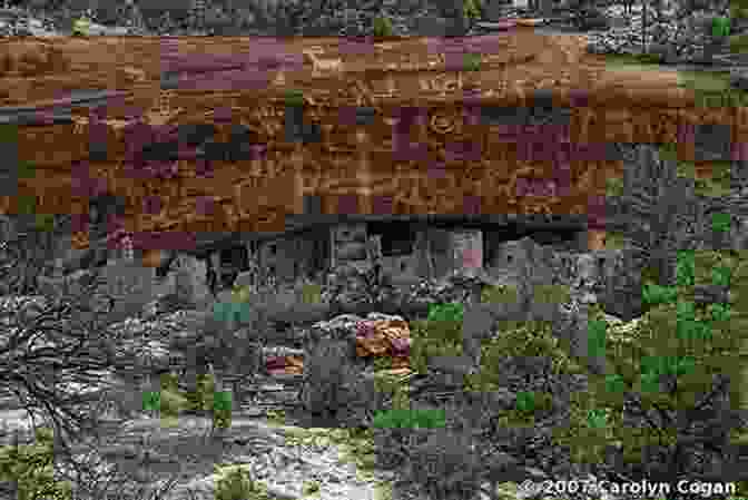 Petroglyphs At A Cliff Dwelling Secrets Of Mesa Verde: Cliff Dwellings Of The Pueblo (Archaeological Mysteries)