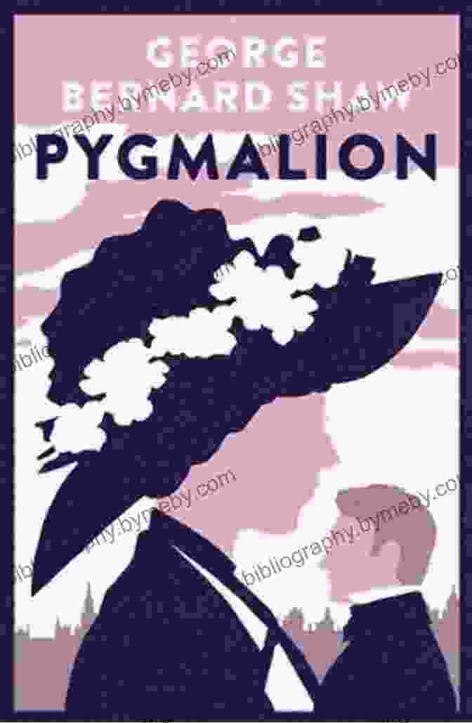 Pygmalion By George Bernard Shaw Book Cover Featuring A Man And Woman In Victorian Clothing Pygmalion George Bernard Shaw