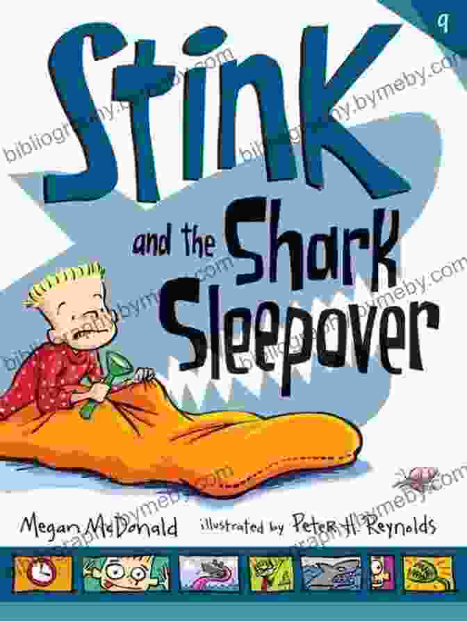 Stink And The Shark Sleepover Book Cover Stink And The Shark Sleepover