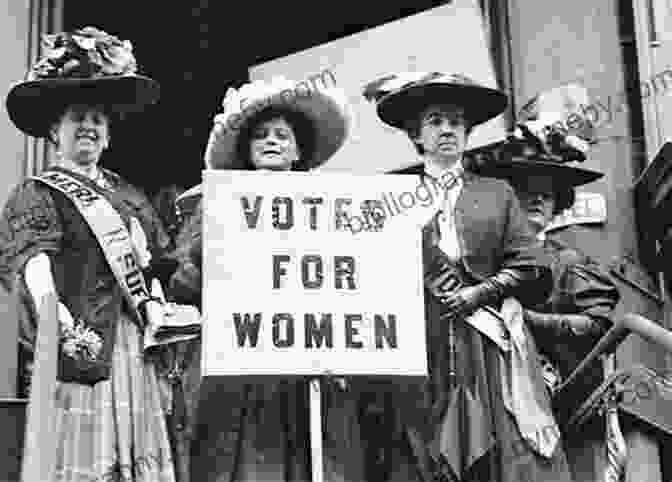 Suffragettes At A Rally Votes For Women (A Grade History Lectures 1)