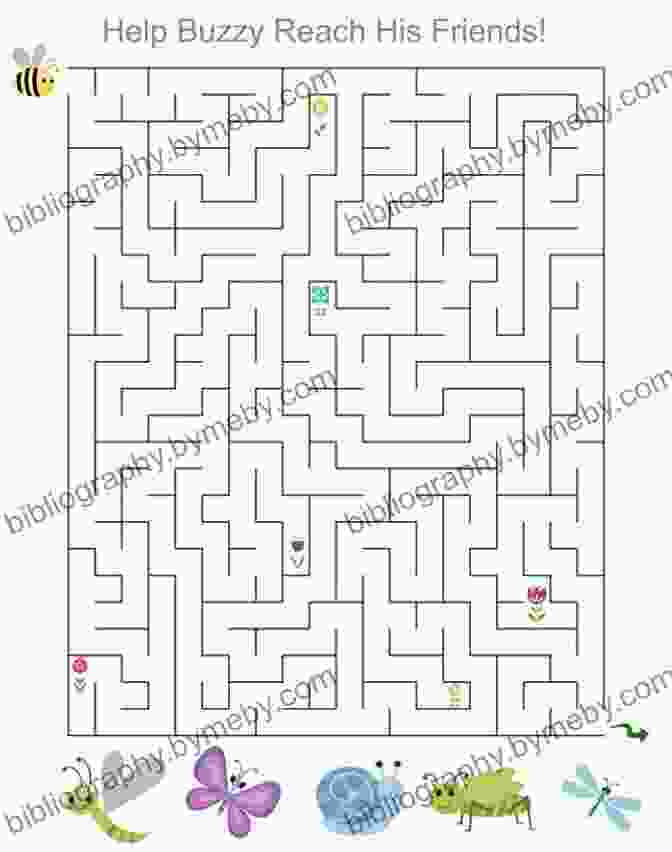 The Amazing Maze Activity For Kids Book Cover A Colorful Illustration Of A Maze With A Playful Character Navigating Through It Maze For Kids 8 12: The Amazing Maze Activity For Kids: Mazes And Puzzles (7 Levels Of Amazing Mazes) Activity For Kids Ages 8 12