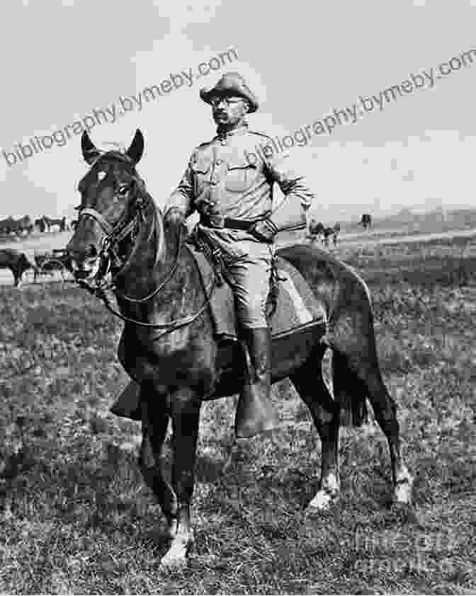 Theodore Roosevelt Riding A Horse In The Wilderness Theodore Roosevelt (Up Close) Michael L Cooper