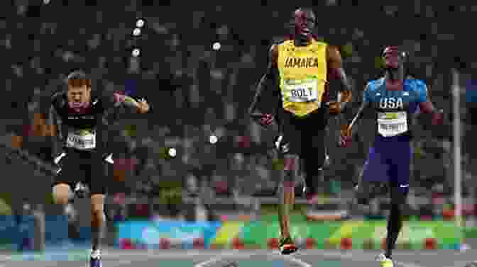 Usain Bolt Crossing The Finish Line At The Olympics Who Was The Greatest?: Muhammad Ali: A Who HQ Graphic Novel (Who HQ Graphic Novels)